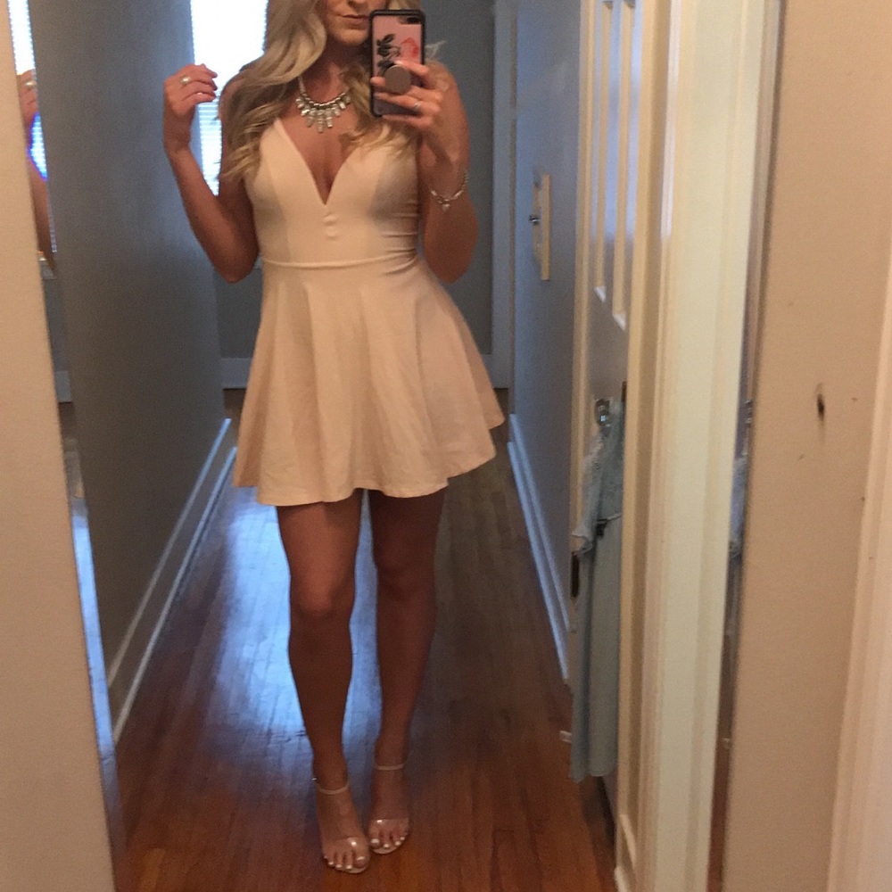 EXPRESS Skater Dress w/ Built In Shorts
